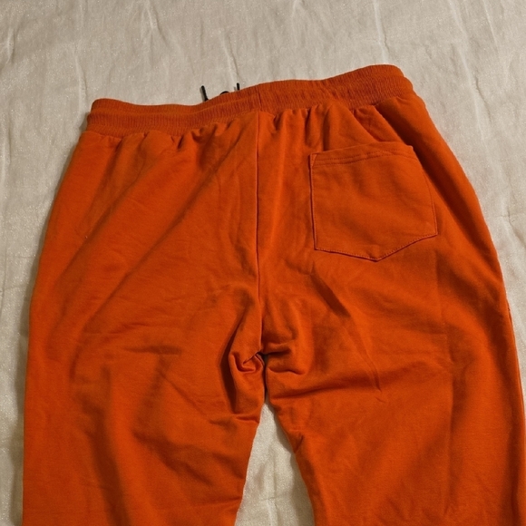 Aho Primo Joggers with Elastic Cuffs. Orange. - Picture 5 of 13